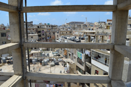 Shatila's density rivals that of Gaza City