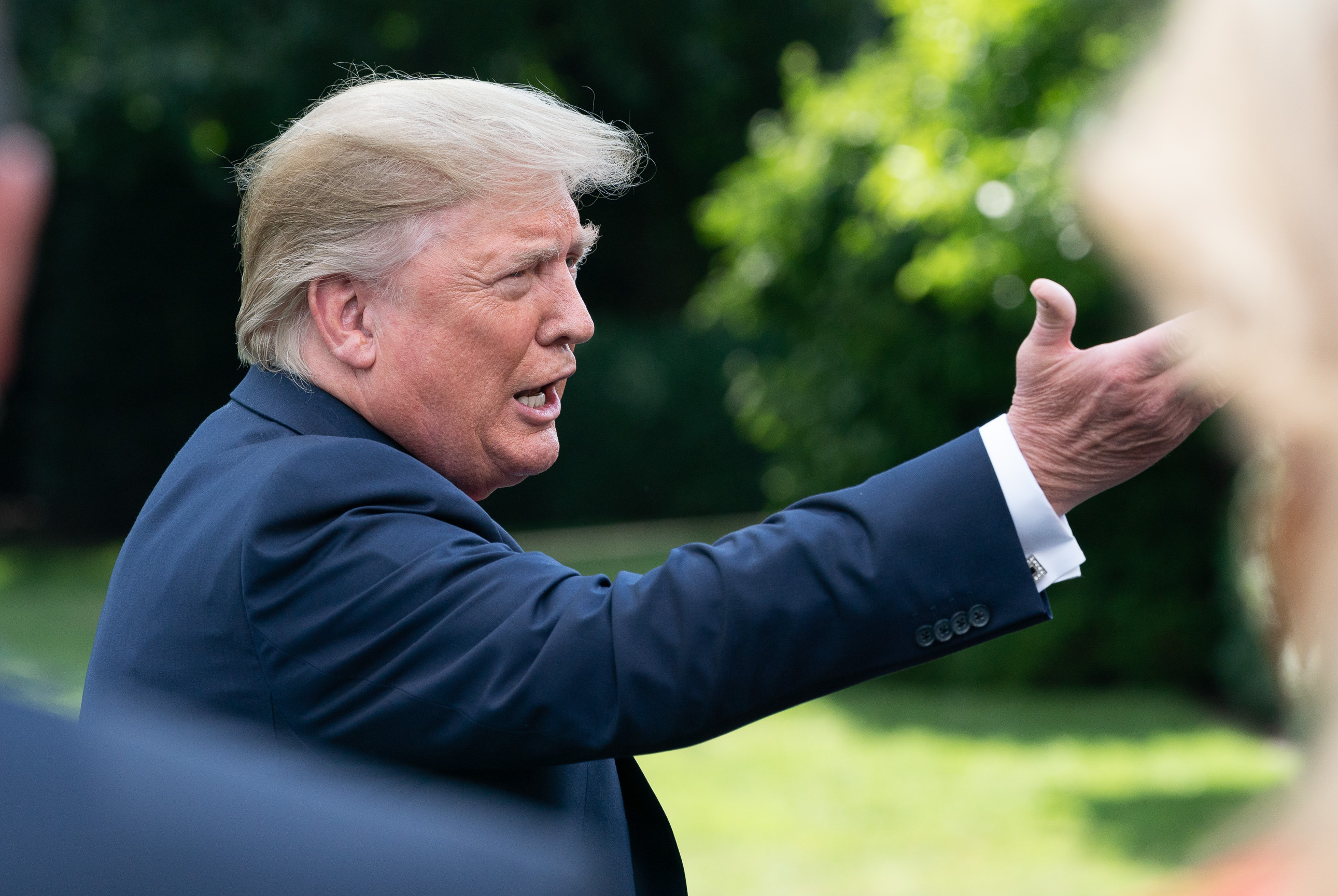President Trump Departs for West Virginia