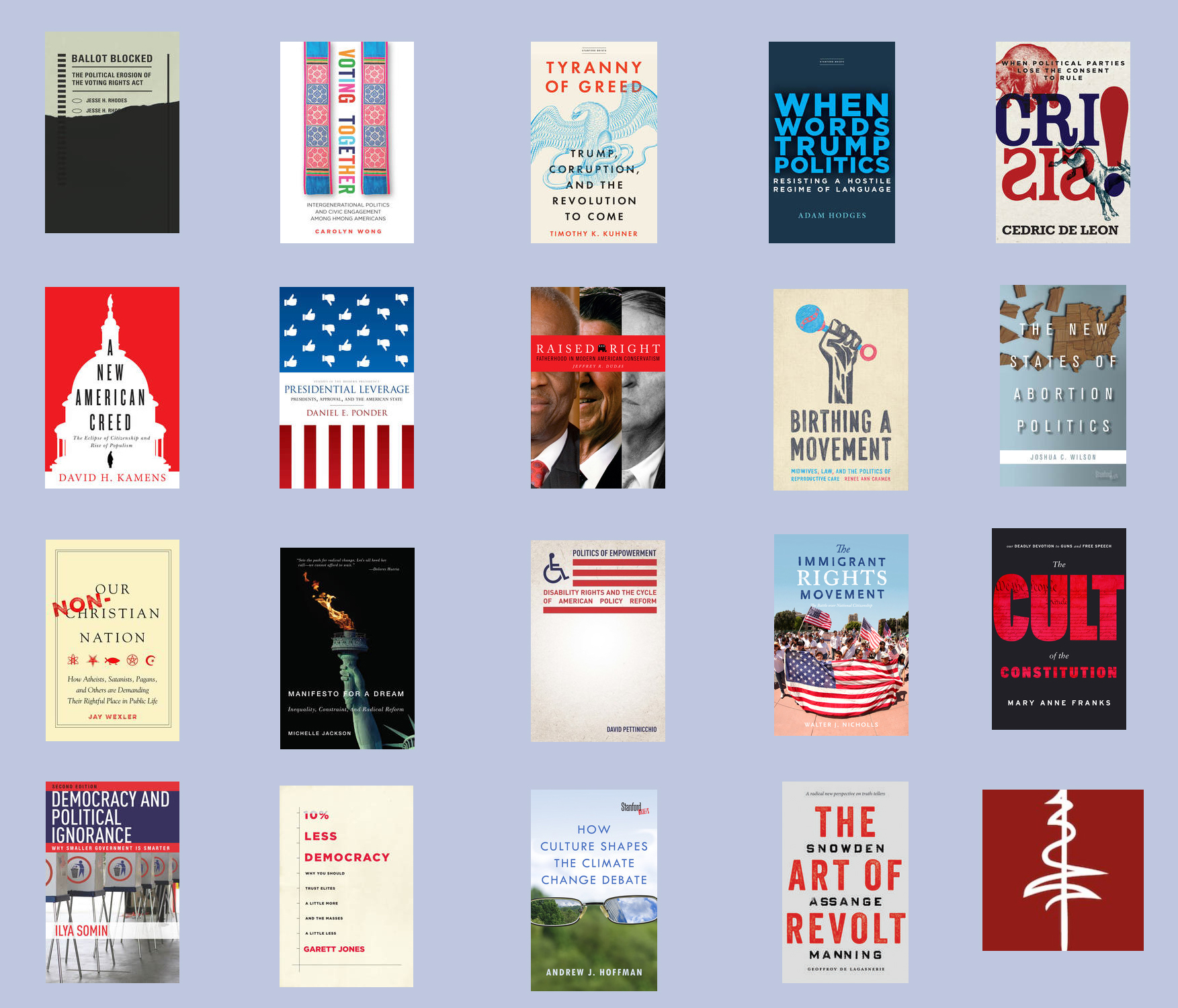 Election Reading Book Selection